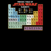 Men's Star Wars Periodic Table of Elements  Adult T-Shirt