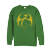 Men's Marvel Iron Fist Dragon Logo  Adult Sweatshirt