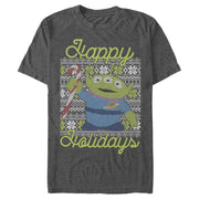 Men's Toy Story Happy Holidays  Adult T-Shirt