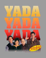 Men's Seinfeld Yada Yada Yada Cast Photo  Adult T-Shirt