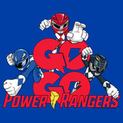 Men's Power Rangers Go Go Rangers  Adult T-Shirt