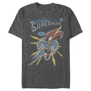 Men's Superman Electrified  Adult T-Shirt