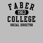 Men's Animal House Faber College Social Director  Adult T-Shirt