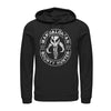 Men's Star Wars: The Mandalorian Seek & Destroy Stamp  Adult Pull Over Hoodie