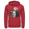 Men's Star Wars Christmas Boba It's Cold Outside  Adult Pull Over Hoodie