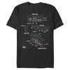 Men's Nintendo Schematic NES Controller  Adult T-Shirt