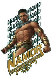 Men's Marvel: Black Panther: Wakanda Forever Namor Portrait  Adult T-Shirt