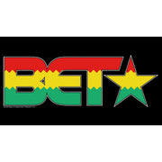 Men's BET Jamaican Flag Logo  Adult T-Shirt