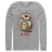 Men's Star Wars Valentine's Day BB Mine?  Adult Long Sleeve Shirt