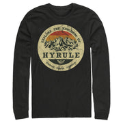 Men's Nintendo Legend of Zelda Explore Hyrule  Adult Long Sleeve Shirt