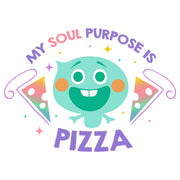 Men's Soul Pizza Purpose  Adult T-Shirt