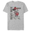 Men's Mickey & Friends Hike Explorer Mousey  Adult T-Shirt