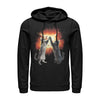 Men's Lost Gods Cat High Five Explosion  Adult Pull Over Hoodie