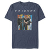 Men's Friends Group Geometric Pose  Adult T-Shirt