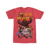 Men's Star Wars Comic Battle Pose  Adult T-Shirt