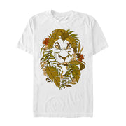 Men's Lion King Leaf Scar Pattern  Adult T-Shirt