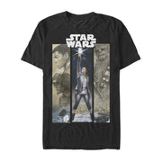 Men's Star Wars The Last Jedi Rebel Panels  Adult T-Shirt