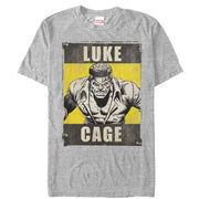 Men's Marvel Heroes for Hire Luke Cage  Adult T-Shirt