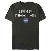 Men's NASA I Am A Martian With Logo  Adult T-Shirt