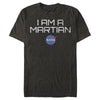 Men's NASA I Am A Martian With Logo  Adult T-Shirt