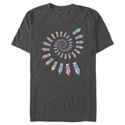 Men's ICEE Rainbow Swirl  Adult T-Shirt