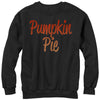 Women's CHIN UP Cursive Pumpkin Pie  Adult Sweatshirt