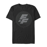 Men's Fast & Furious Striped FF Logo  Adult T-Shirt