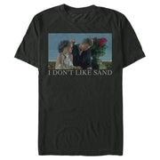 Men's Star Wars Padme and Anakin I Don�t Like Sand  Adult T-Shirt