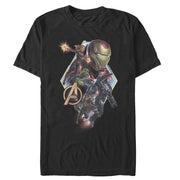 Men's Marvel Avengers: Endgame Hero Diamond Frame  Adult T-Shirt