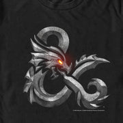 Men's Dungeons & Dragons: Honor Among Thieves Metal Logo  Adult T-Shirt