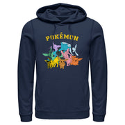 Men's Pokemon Eeveelutions  Adult Pull Over Hoodie