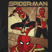 Men's Marvel Spider-Man: No Way Home Three Panel Poster  Adult T-Shirt