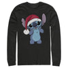 Men's Lilo & Stitch Santa Surprise  Adult Long Sleeve Shirt