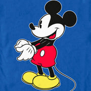 Men's Mickey & Friends Side Profile Mickey  Adult T-Shirt