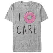 Women's CHIN UP I Donut Care  Adult Boyfriend Tee