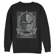 Men's Star Wars: The Rise of Skywalker Sith Trooper Playing Card  Adult Sweatshirt