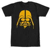 Men's Star Wars Halloween Dripping Darth Vader Helmet  Adult T-Shirt