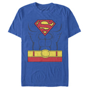 Men's Superman Hero Costume  Adult T-Shirt