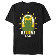 Men's Marvel Loki Believe  Adult T-Shirt