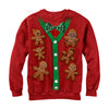 Men's Star Wars Christmas Cookies Cardigan Print  Adult Sweatshirt