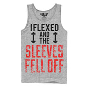 Men's CHIN UP I Flexed  Adult Tank Top