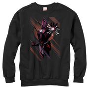 Men's Marvel Iron Man Heart  Adult Sweatshirt