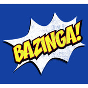 Men's The Big Bang Theory Bazinga Comic Strip Bubble  Adult T-Shirt