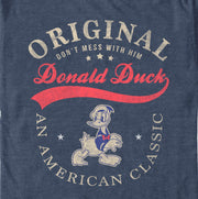 Men's Mickey & Friends Original Donald Duck  Adult T-Shirt