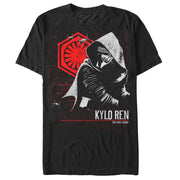 Men's Star Wars The Force Awakens Kylo Ren First Order TIE Fighters  Adult T-Shirt