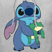 Men's Lilo & Stitch Froggie Stitch  Adult Pull Over Hoodie