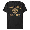 Men's ESPN Sundays Booked Gold  Adult T-Shirt