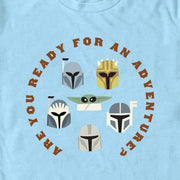 Men's Star Wars: The Mandalorian Are You Ready for an Adventure?  Adult T-Shirt