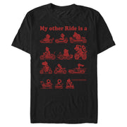 Men's Nintendo My Other Ride is Mario Kart  Adult T-Shirt