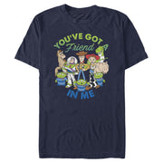 Men's Toy Story Friend in Me Scene  Adult T-Shirt